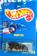 Hot Wheels 1995 Mainline #166 Vampyra Black w/ UHs No Wing Tampos - $4.00