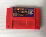 The 100 Best Video Games Cartridge 100 in 1 SNES Game Cartridge 16 Bit S... - $35.63