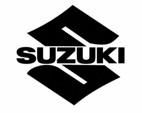 2x Suzuki S Logo Vinyl Decal Sticker Different colors & size for Cars/Windows