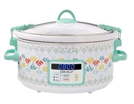 Pioneer Woman ~ MEANDERING GEO ~ 6 Quart ~ Digital ~ Slow Cooker ~ Crock... - €128,41 EUR