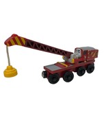 Thomas The Train Rocky Crane Engine and Construction Car Wooden Magnetic - £46.82 GBP