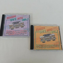 Set of 2 Classic 50s Hits Vols 1 2 CD Drifters Platters Little Richard Pat Boone - £4.70 GBP