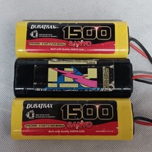 Sanyo Duratrax 1500 Batteries 6 Cell 7.2 Volt - UNTESTED For Parts - £30.62 GBP
