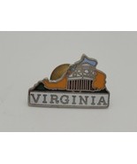 Virginia State Shaped Souvenir Enamel Lapel Hat Pin - €12,72 EUR