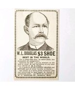 W.L. Douglas Luxury Shoes 1897 Advertisement Victorian Fashion Brockton ... - €8,59 EUR
