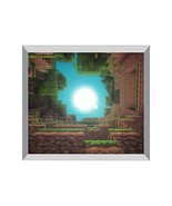 Ceiling Mural - Looking Up to the Sun - 40&quot; x 36&quot; - $80.00