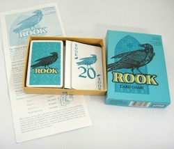 Vintage Rook Card Game 2001 Blue Box Complete w Instructions - £6.63 GBP