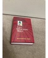NIV LIFE APPLICATION BIBLE 1984 OOP HARD BACK DJ - $135.06 CAD