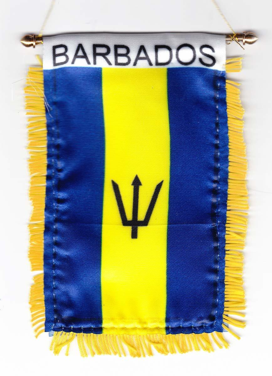 Barbados - Window Hanging Flag - $8.90