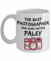 Paley Photographer Coffee Mug Best Funny Gift For Photo Lover Humor Novelty Cera - $16.80+