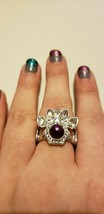 Paparazzi Ring (One Size Fits Most) (New) Crown Coronation Purple Ring - $7.61