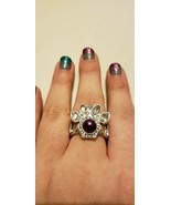 Paparazzi Ring (one size fits most) (new) CROWN CORONATION PURPLE RING - £5.98 GBP