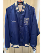 Vintage SPORTSMASTER Jacket Snap Blue Size XXL Atlantic City PBA Local 2... - £34.01 GBP