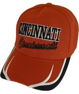 Cincinnati City Name Block and Script Lettering Baseball Cap with Embroi... - £16.20 GBP