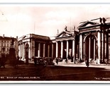 RPPC Bank of Dublin Street View Ireland UNP Postcard P28 - £3.10 GBP