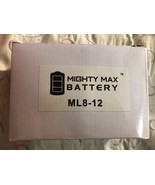 Mighty Max Battery ML8-12 - 12V 8AH Replacement for GT12080-HG FiOS Systems - $19.95
