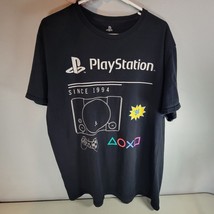 PlayStation Mens Shirt Size XL Since 1994 Official Gear PS1 Console Black - $11.88