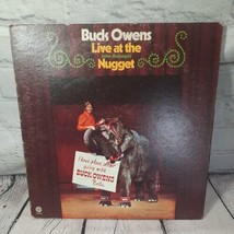 BUCK OWENS Live At The Nugget 12&quot; Gatefold vinyl LP 1972 Capitol SMAS-11039  - £5.53 GBP