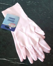 Just Pretending Gloves Costume Apparel Princess Dress Up Pink Satin - £2.33 GBP