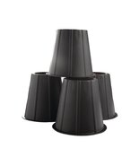 Range Kleen WWK0562 Black Under Bed Spacers 4 Pack 5.5 Inches Lift - €24,72 EUR