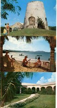 3 Postcards Virgin Islands The Buccaneer Christiansted St Croix Unposted - £3.93 GBP