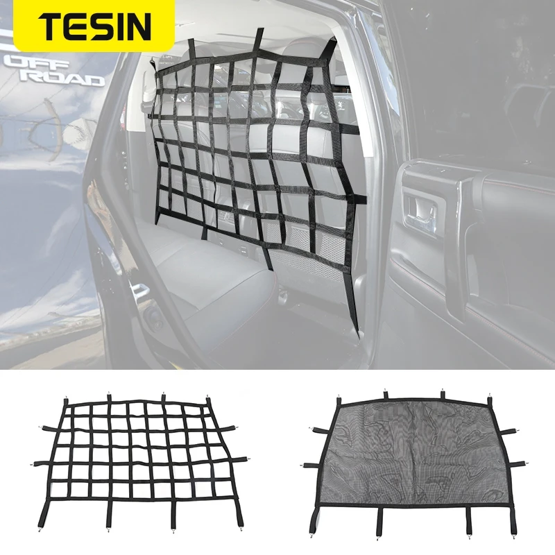 TESIN Stowing Tidying Car Trunk Pet Isolation Net Storage Bag for 4Runner 2010 - £81.11 GBP+