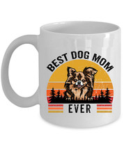 Brown Chihuahua Dog Coffee Mug Ceramic Gift Best Dog Mom Ever White Mugs For Her - £13.62 GBP+