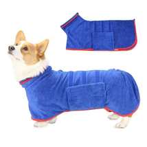 Dog Drying Microfibre Bathrobe - £16.77 GBP