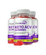 3-Pack Fast Active Gummies, FastActive Keto ACV for Weight Loss - 180 Gu... - $49.81 CAD