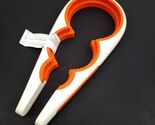 IKEA UPPFYLLD White Bright Orange Jar Opener  21 Cm (8 ¼ ") 005.293.98 New - $14.98