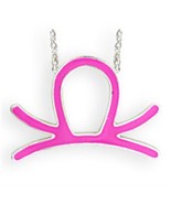 18 Inch Silver Plated Pink Zodiac Necklace - Libra - $12.93 CAD