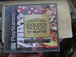Golden Nugget Playstation 1 PS1 Complete CIB w/ registration card - £7.57 GBP