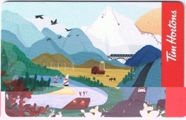 Tim Horton&#39;s 2023 Gift Card Mountain Farm River Scene No Value - $1.97