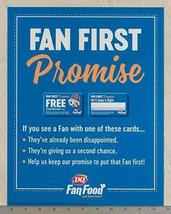 Dairy Queen Affiche Fan Premier Promesse 10x14 dq2 - $60.19