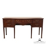 VINTAGE ANTIQUE Banded Mahogany Traditional Style 72&quot; Sideboard Buffet - £1,179.52 GBP