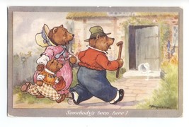 ch0076 - The 3 Bears -  artist A E Kennedy - postcard - £4.98 GBP