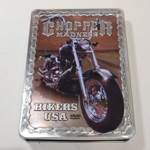 Chopper Madness Bikers USA Collectors Tin Edition 3 Disc DVD Set Motorcycles - £10.06 GBP