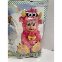 Rubies Infant Baby Size 6 12 months Pink Winky Dress Up Costume Halloween Monste - £19.87 GBP