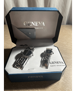 Geneva Wrist Watch Classic Collection Gift Set His And Hers Quartz New - £20.25 GBP