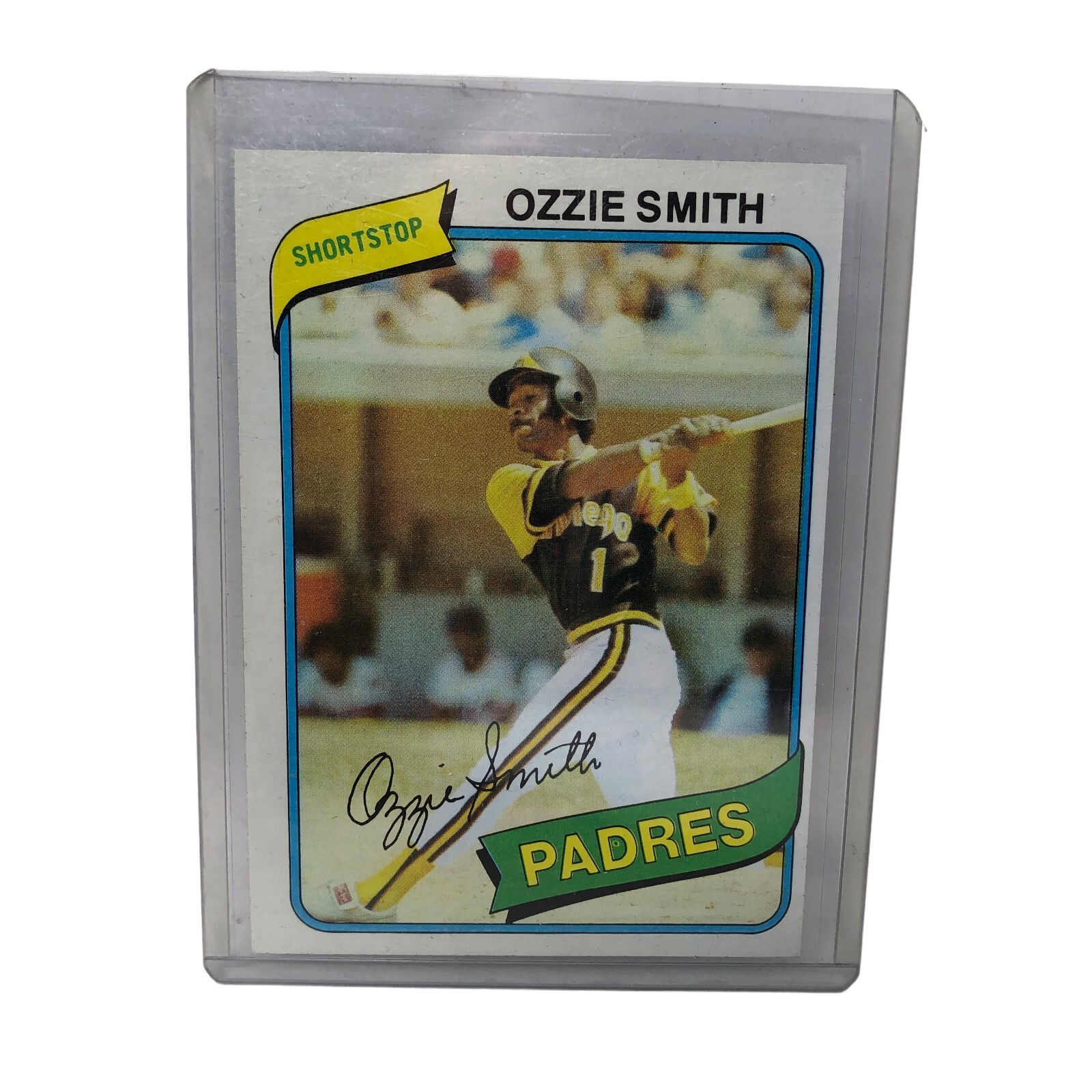 1980 Topps OZZIE SMITH Card No. 393  San Diego Padres - $39.59