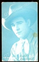 Buddy ROOSEVELT-THE Broncho KID-1920-ARCADE Card!!! Fn - £17.36 GBP