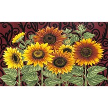 Toland Home Garden 800108 Sunflower Medley Fall Door Mat 18x30 Inch Summer Outdo - £29.80 GBP