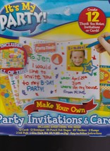 It&#39;s My Party! Make Your Own Party Invitations and Cards - Activity Kit - $14.99