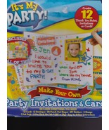 It&#39;s My Party! Make Your Own Party Invitations and Cards - Activity Kit - £11.78 GBP