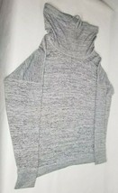 Gerry Women&#39;s Drawstring Cowl Neck Heather Grey Pullover Size Large NWT CA1 - £9.58 GBP