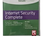 Webroot Internet Security Complete | 1YR 5 Devices-PC, MAC, and Mobile S... - £39.13 GBP
