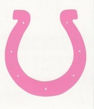 Pink Indianapolis Colts fire helmet decal sticker window hard hat laptop - £2.75 GBP+