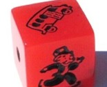 Monopoly Speed Die - Red and Black - Game Replacement Part - $8.95
