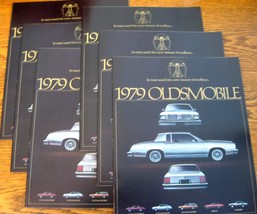 1979 Oldsmobile Sales Brochure LOT (6) pcs, Cutlass Supreme Omega Starfire - £5.41 GBP