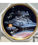 Star Wars Plate SIGNED by George Lucas, Harrison Ford, Alec Guinness & MORE CoA! - $1,450.15